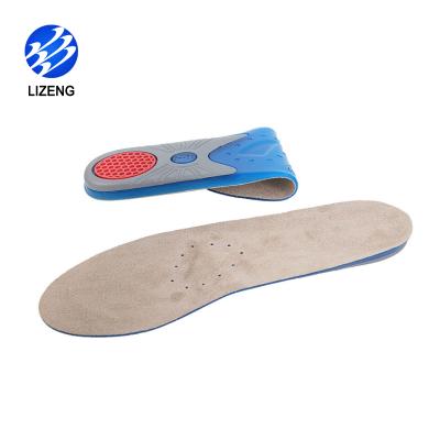 China Sporty Lizeng Gel Reduce Full Shock Gel Shoe Inserts for sale