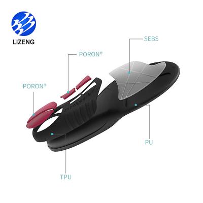 China Gel 2020 OEM ODM Wholesale Custom Sports Shoes PU Heating Moldable Orthopedic Insoles for sale