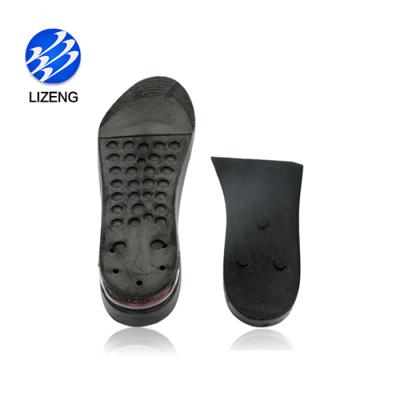 China Two Layer PU Insoles Air Cushion Lift Amplifying Insole Height Increase For Height Increase for sale