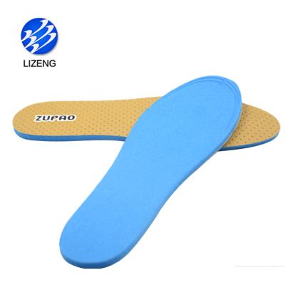 China Breathable MOQ 1 Pair Breathable Hole Upper Genuine Leather Insole For Leather Flat Shoe for sale