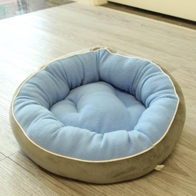 China Best Selling Pet Breathable Products Donut Round Dog Pray Variety New Arrival Heat Novelty Colorful Pet Beds For Cats for sale