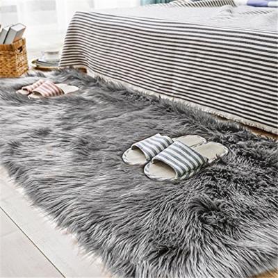 China Cheap Washable Comfortable Feeling Rectangle Shape 60x120 Cm Price Furry Blankets For Home Narrow Path for sale