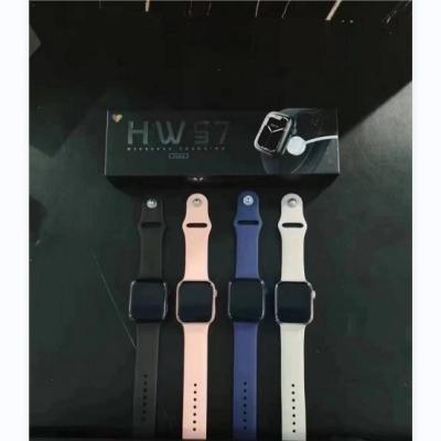 China MP3 Playback 2022 Hot Selling High Quality Fitness Watch Support BT Call Heart Rate NFC Wearfit HW57 Smart Watch Series 7 Pro for sale