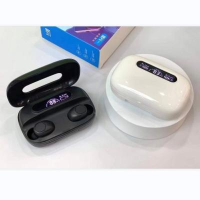 China 2022 Hot Sale In-ear Low Price TWS Earbuds M9 Headphone BT With Power Bank Case LED Display Charging Headphones for sale