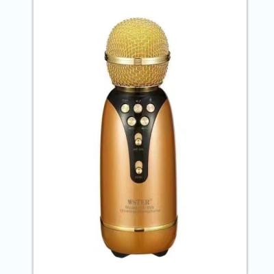 China Outdoor Various LED Flashing Light Factory Sale Color Party BT Karaoke Microphone WS-899 Music Speakers for sale