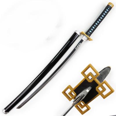 China Demon Slayer Tokitou Muichirou Cosplay Metal Steel Sword /Party Decoration for sale