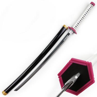 China Metal Demon Slayer Tomioka Giyuu Cosplay Steel Sword for sale