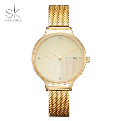 China 2020 Fashion Japan Movt Modern Quartz Watch Hot Selling Stainless Steel Mesh Band Lady Wrist Watch for sale