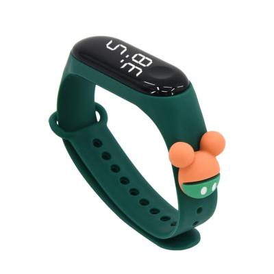 China Day/Date Silicone Led Xiaomi Electronic Watch Cartoon Doll Creative Students Watch MI 3 Children's Bracelet Interpretation Goods for sale