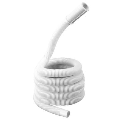 China UV Resistant Universal Air Conditioning Water Corrugated Drain Weather Resistance Anti-UV Plastic Flexible PE Corrugated Hose for sale