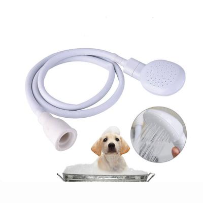 China UV Resistant Portable Pet Shower Sprayer Handheld Pet Shower Cleaning and Bathing Tools Attachment for sale