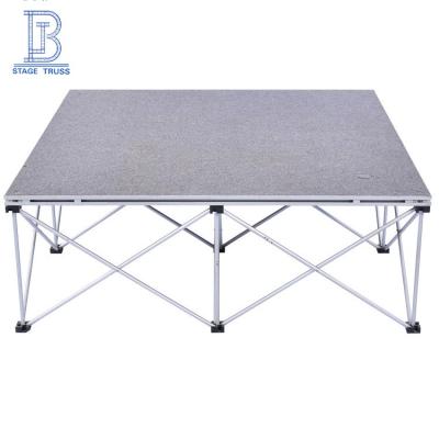 China 6061-T6 Aluminum Alloy Stage Tarp Roof Truss With Portable Stage For Sale zu verkaufen