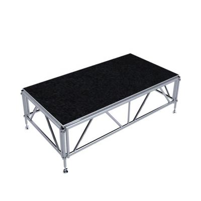 China Concert Low Price Trade Show Display System Portable Folding Table Stage for sale