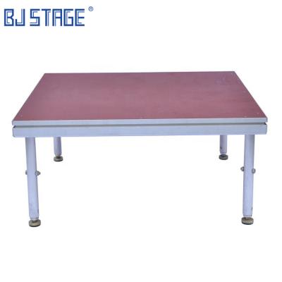 China 6061-T6 Aluminum Alloy Portable Mobile Fashion Show Platform Aluminum Indoor Outdoor Modular Stage en venta