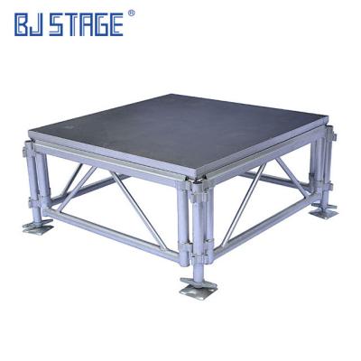 China Aluminum Alloy 6082-T6/6061-T6 Assembly Stage Price Portable Outdoor Mobile Platform Weddings Decoration en venta