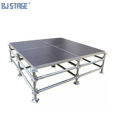 China Wedding party aluminum alloy is cheap and portable stage wedding concert is easy to assemble aluminum stage en venta