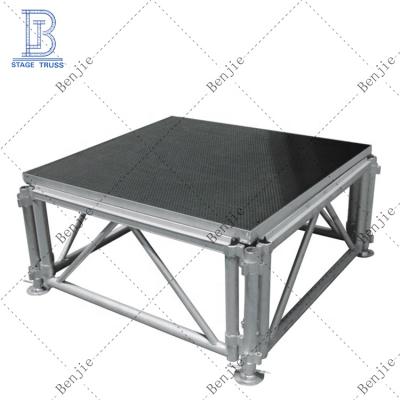 China folding & Movable Aluminum Easy Assembly Event Stage Drum Riser Te koop