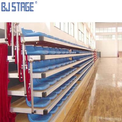 Chine Activities Used Basketball Outdoor Sports Scaffolding Stadium Bleachers With Plastic Seat à vendre