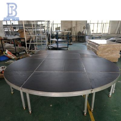 Китай Strong Outdoor Performance Aluminum Circular Stage Platform For Sale продается