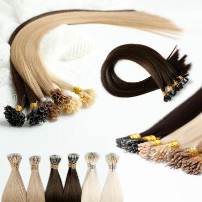 China Natural Appearance Remy Human Hair Extensions Keratin Straight Human Hair Extensions U Tip Hair Extensions for sale