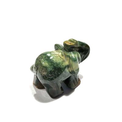 China China selling mini animal toy figurines and foam agate gemstone carved elephant figurines for sale