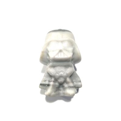 China China Tai Chi Toys Wholesale Natural Tai Chi Stone Carved Knight Statue for Gifts for sale