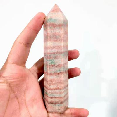 China China natural quartz crystal points processing large crystal rhodochrosite crystal points for wholesale for sale