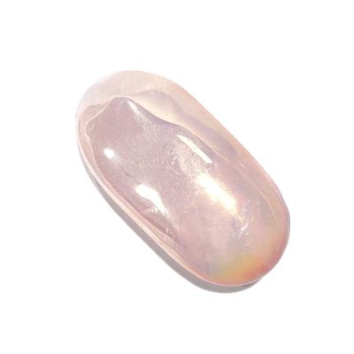 China China Selling Palm Stones Rose Quartz Curing Aura Rose Quartz Palms For Healing for sale