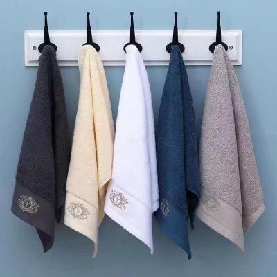 China 100% Child Safe 16S Cotton Hotel Quality Pool Towel Hand Towel Face Towel Sets With Customized Logos for sale