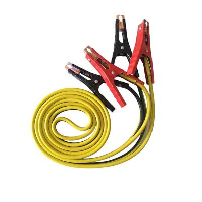 China CCA & Heavy Duty PVC Jumper Cable/Jumper Leads Booster Cable 6 Gauge 12Ft Booster Cable With Yellow & Black for sale