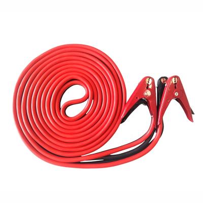 China CCA & Heavy Duty PVC 1 Gauge X 25 Ft Jumper Cables With Bag 1000AMP Battery Booster Jumper Cable for sale