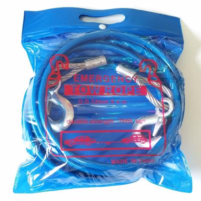 China 5-7 Tons Polypropylene Car Kinetic Towing Rope 4M Heavy Duty for sale