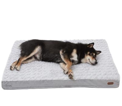 China Breathable Orthopedic Cooling Gel and Memory Foam Pet Beds for Small Medium and Large Dogs and Cats Traditional Dog Bed for sale