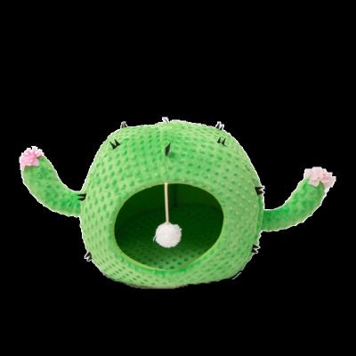 China Sustainable Anti Worry Cactus Cozy Pet House for sale