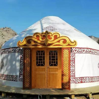 China Extended type for sale Mongolian Ger winter 6m home yurts canvas price felt 10 meter traditional wooden yurt for sale