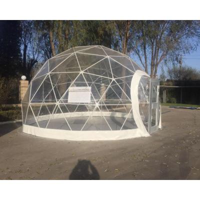 China Waterproof Round Trade Show Geodesic Dome Glamping Tents for sale