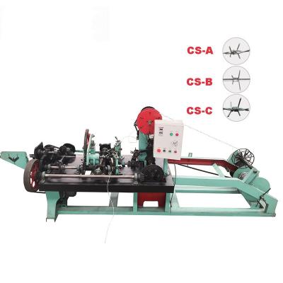 China Automatic high speed barbed wire machine/farpado de maquina de alambre de puas/maquina de arame for sale