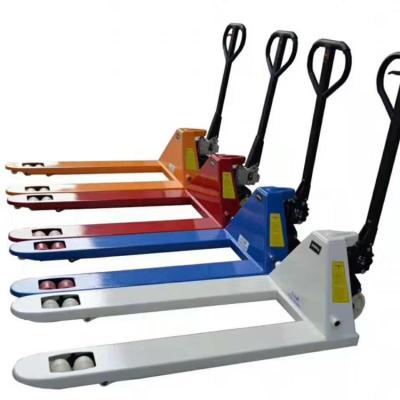 China Machinery repair shops 2000kg hydraulic hand pallet truck hand forklifts pallet truck with low price for sale