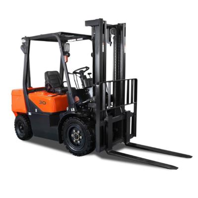 China Building material stores used Japan famous china brand 3 ton diesel forklift with good price for sale