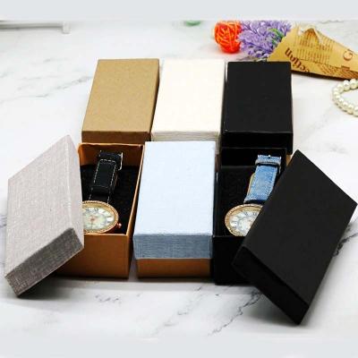 China Recyclable Custom Print Watch Packaging Box Paper Cardboard Box High End Gift Box for sale