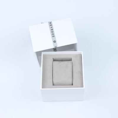 China Manufacturer Recyclable Paper Watch Box With Pillow Pack Storage Box Custom Gift Box for sale