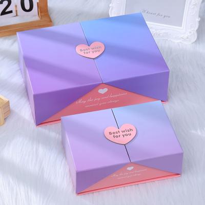 China Hot Sale Recyclable Customized Set Cosmetic Box Makeup Paper Box Custom Gift Box for sale