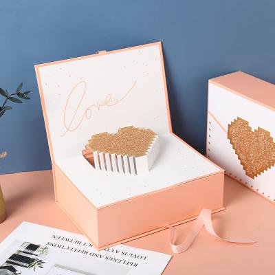 China Special Design Luxury Perfume Package Recyclable Custom Printed Heart Eco Friendly Gift Box for sale