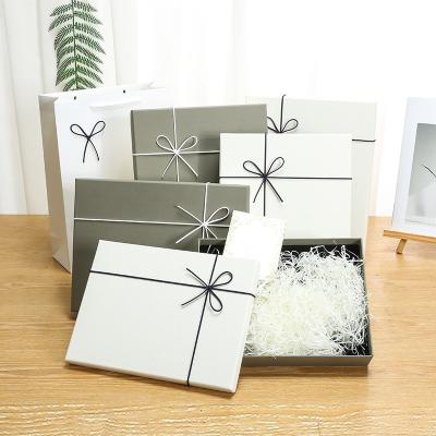 China High Grade Recyclable Clothes Box Rigid Packaging Paper Box Custom Mailing Gift Box for sale