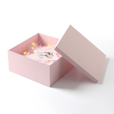 China Recyclable High Grade Paper Shoes Clothes Boxes With Ribbon Custom Mothers Day Gift Box For Packaging for sale