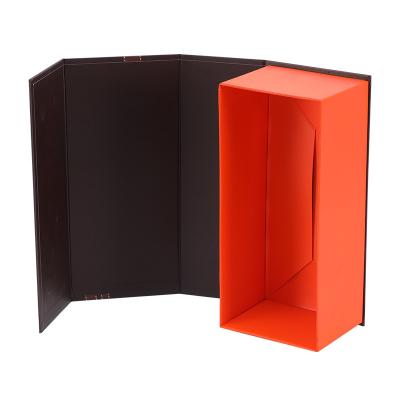 China Magnetic Closure Logo Packaging Gift Box Custom Paper Recyclable Hot Sale Wine Box for sale