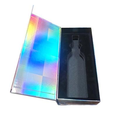 China Recyclable High Quality Luxury Custom Magnetic Wine Paper Box Liquor Packaging Gift Box for sale