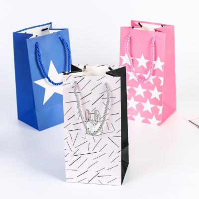 China Recyclable Factory Paper Gift Bags Biodegradable Shopping Tote Bag Custom Paper Bags For Boutique for sale