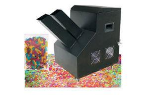 China 110 - 230V 1000W Remote Control Confetti Machine 10m - 15m Ribbon for Wedding for sale