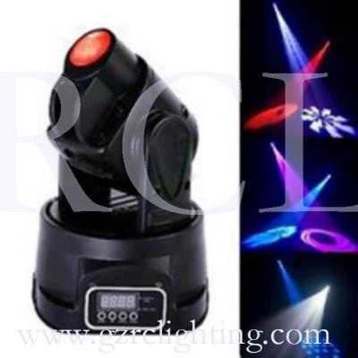 China Mini LED Moving Head Lights with DMX512, Sound activate, Auto Control LED Stage Spot Light 50/60Hz for sale